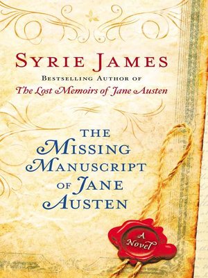 cover image of The Missing Manuscript of Jane Austen